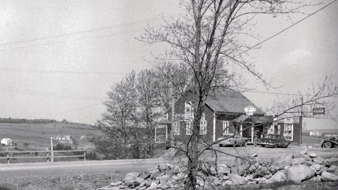Le Café Jersey et le restaurant Le Sartigan d'autrefois