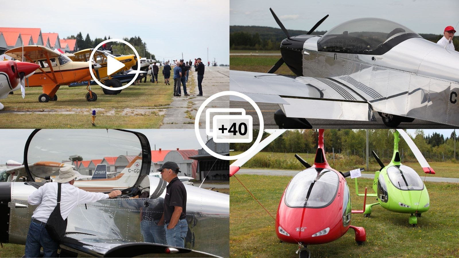 L’aéroport de Saint-Georges accueille un rassemblement de passionnés d’aviation