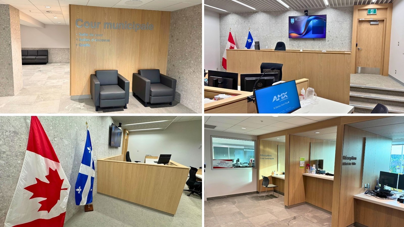 Une cour municipale à la fine pointe inaugurée à Saint-Georges