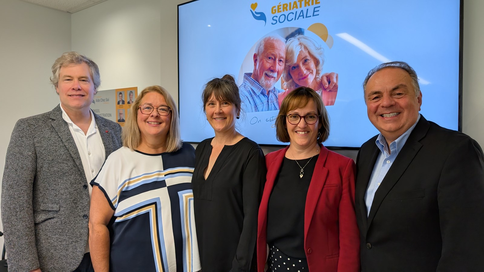 Un service de gériatrie sociale pour bien vieillir en Beauce