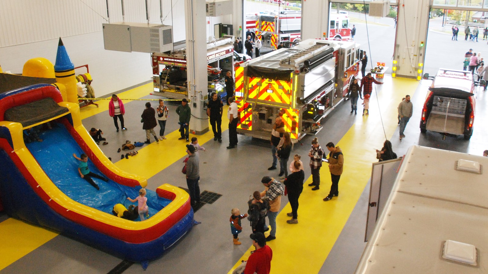 Journée portes ouvertes à la caserne incendie de Saint-Georges