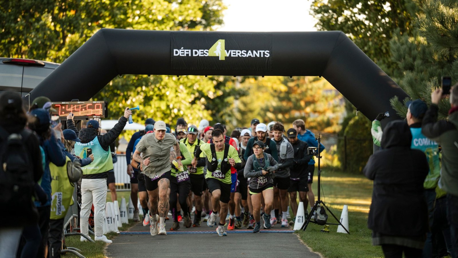 Plus de 1 200 participants au 12e Défi des 4 Versants
