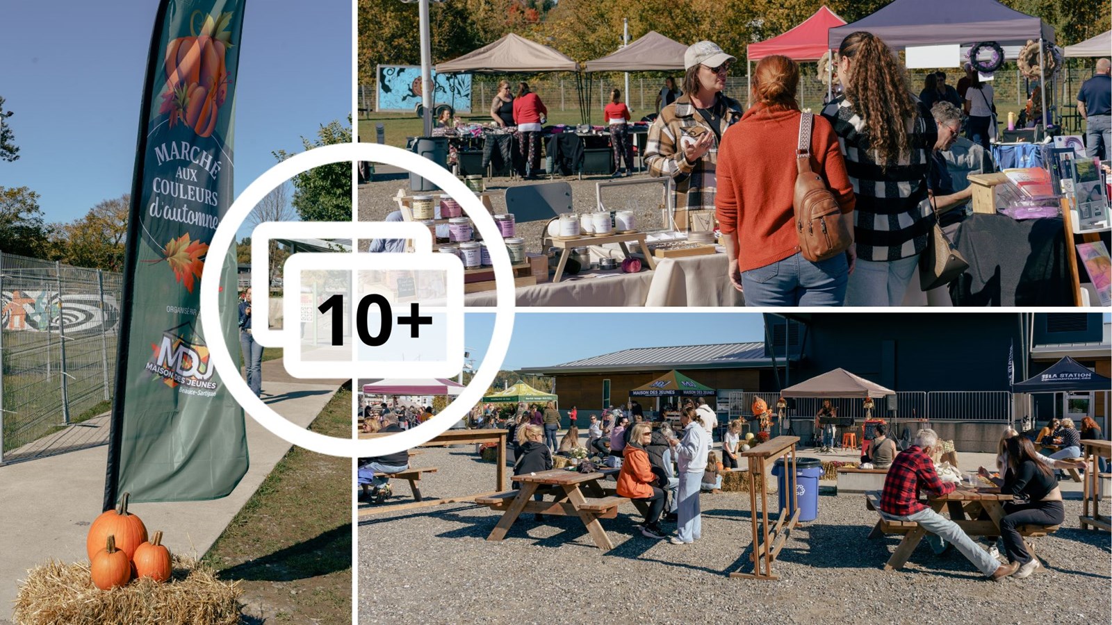 Le premier Marché aux couleurs d'automne a été un franc succès