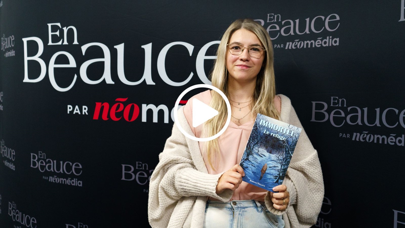 Rébecca Veilleux publie son premier roman: Immortel, le refuge