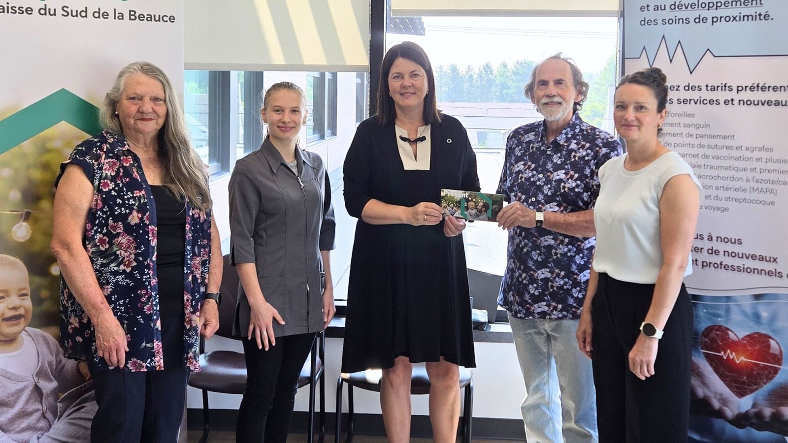 Don de 20 000 $ à la Coop de santé du sud de la Beauce