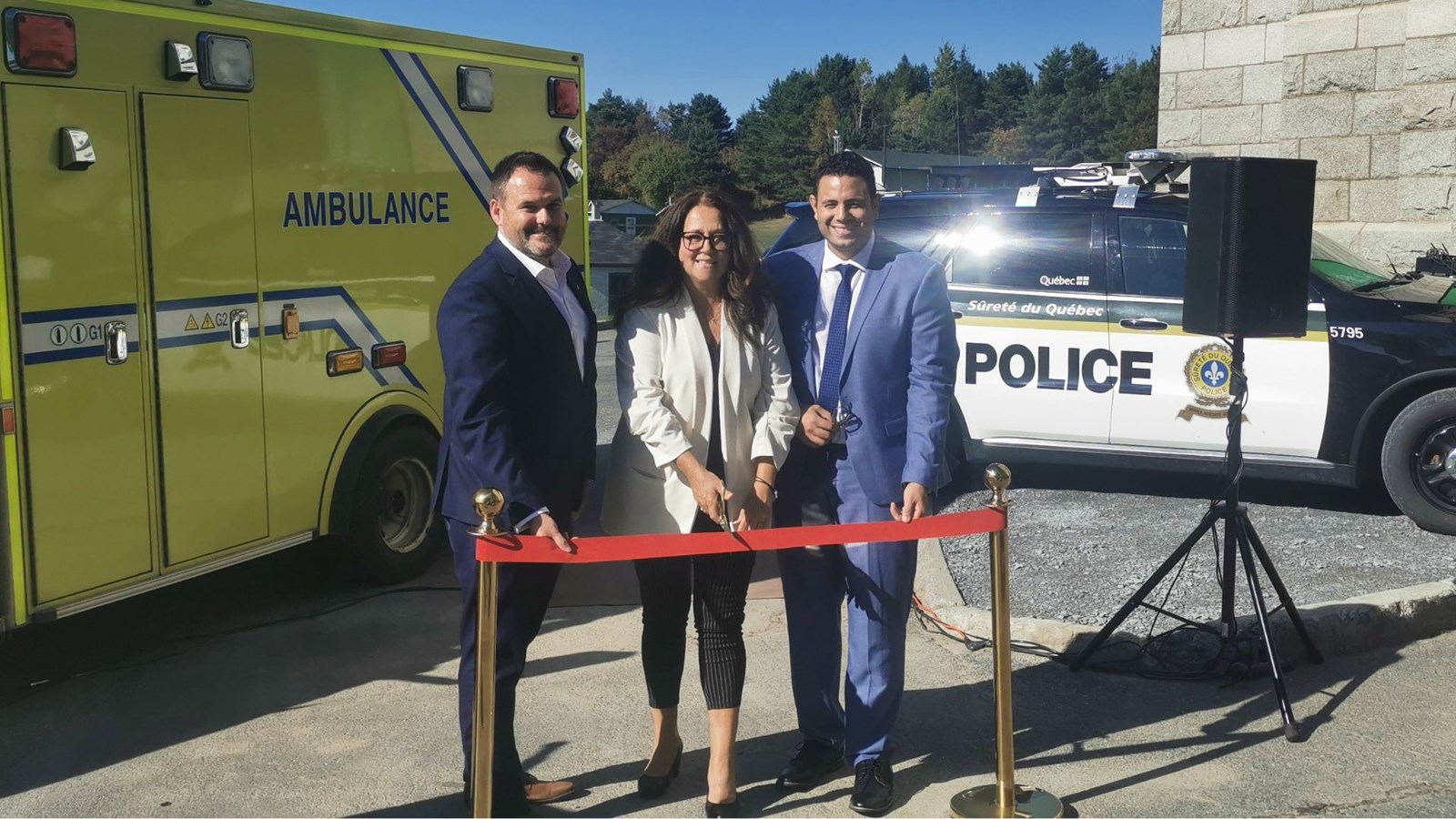Inauguration des locaux en techniques policières et en soins préhospitaliers d’urgence