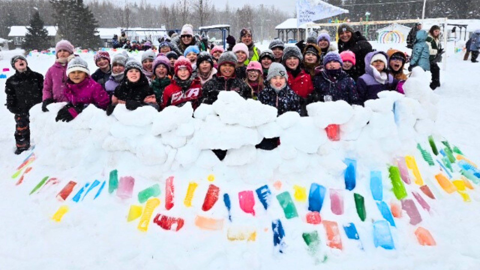 Le Défi Château de neige de retour dans la région