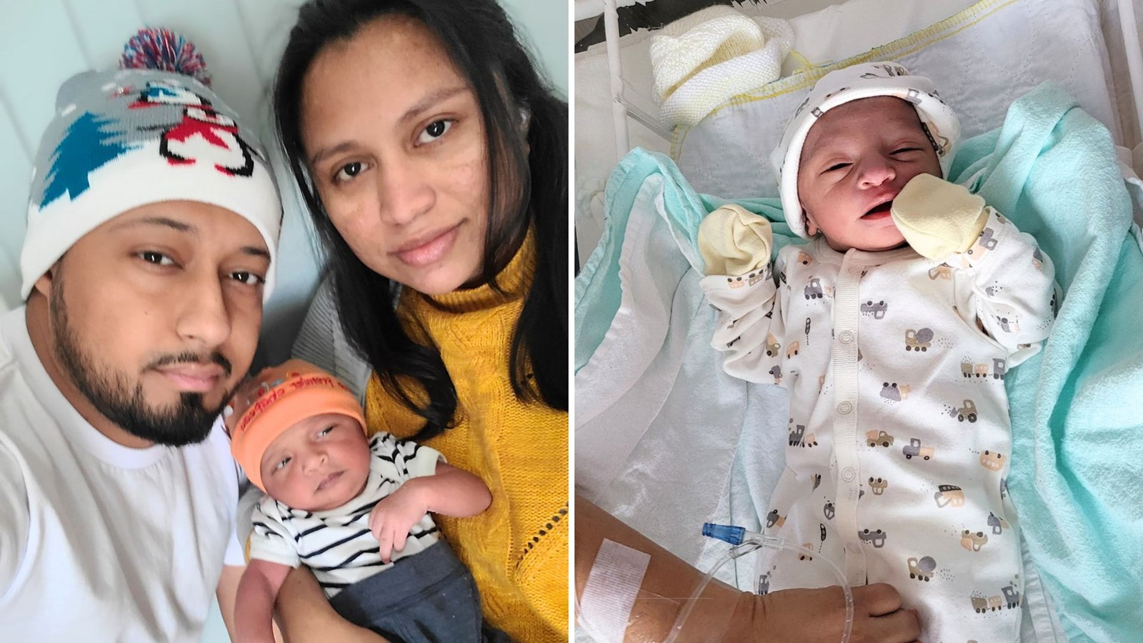 Le premier bébé de l'année en Beauce est un garçon