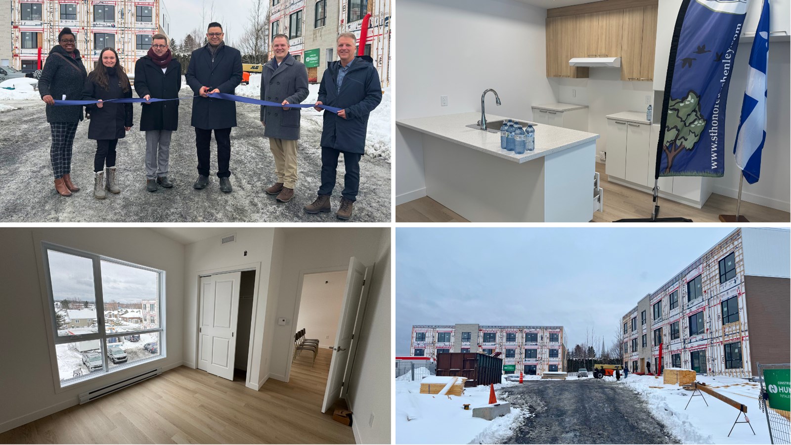 Plus de 30 logements abordables en construction à Saint-Honoré-de-Shenley