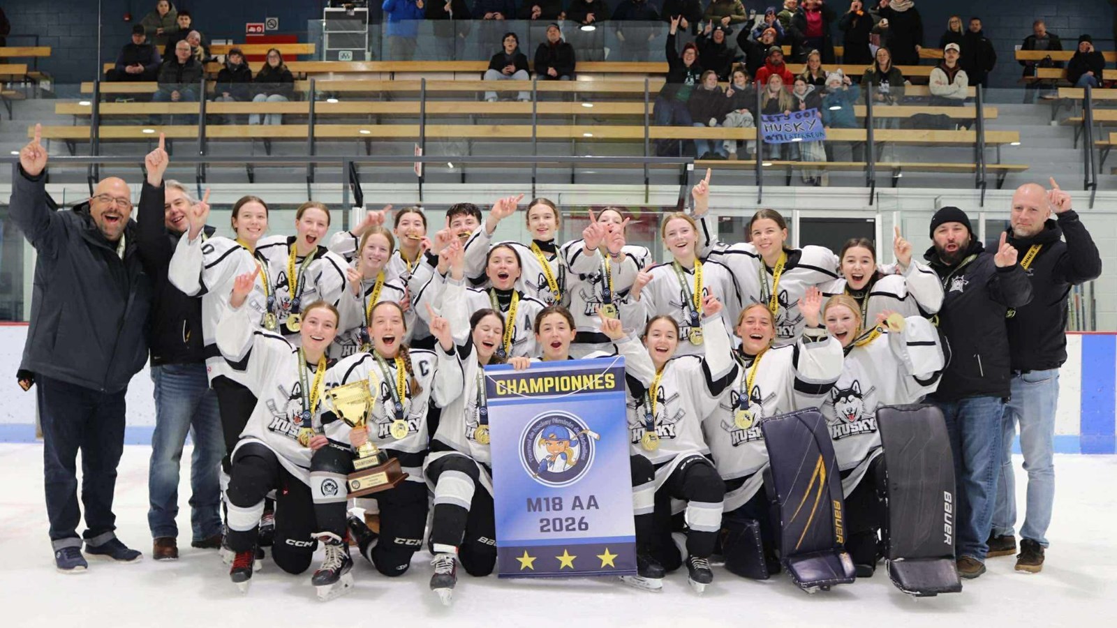 Les Husky championnes du Tournoi provincial du Richelieu