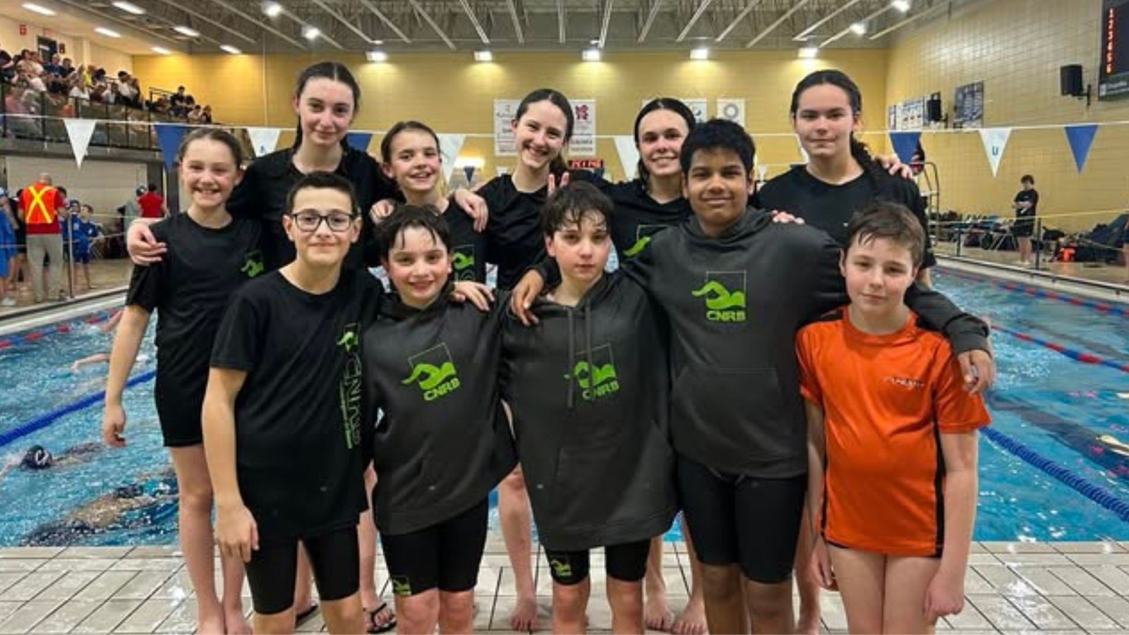 Pluie de médailles pour les nageurs de la Beauce