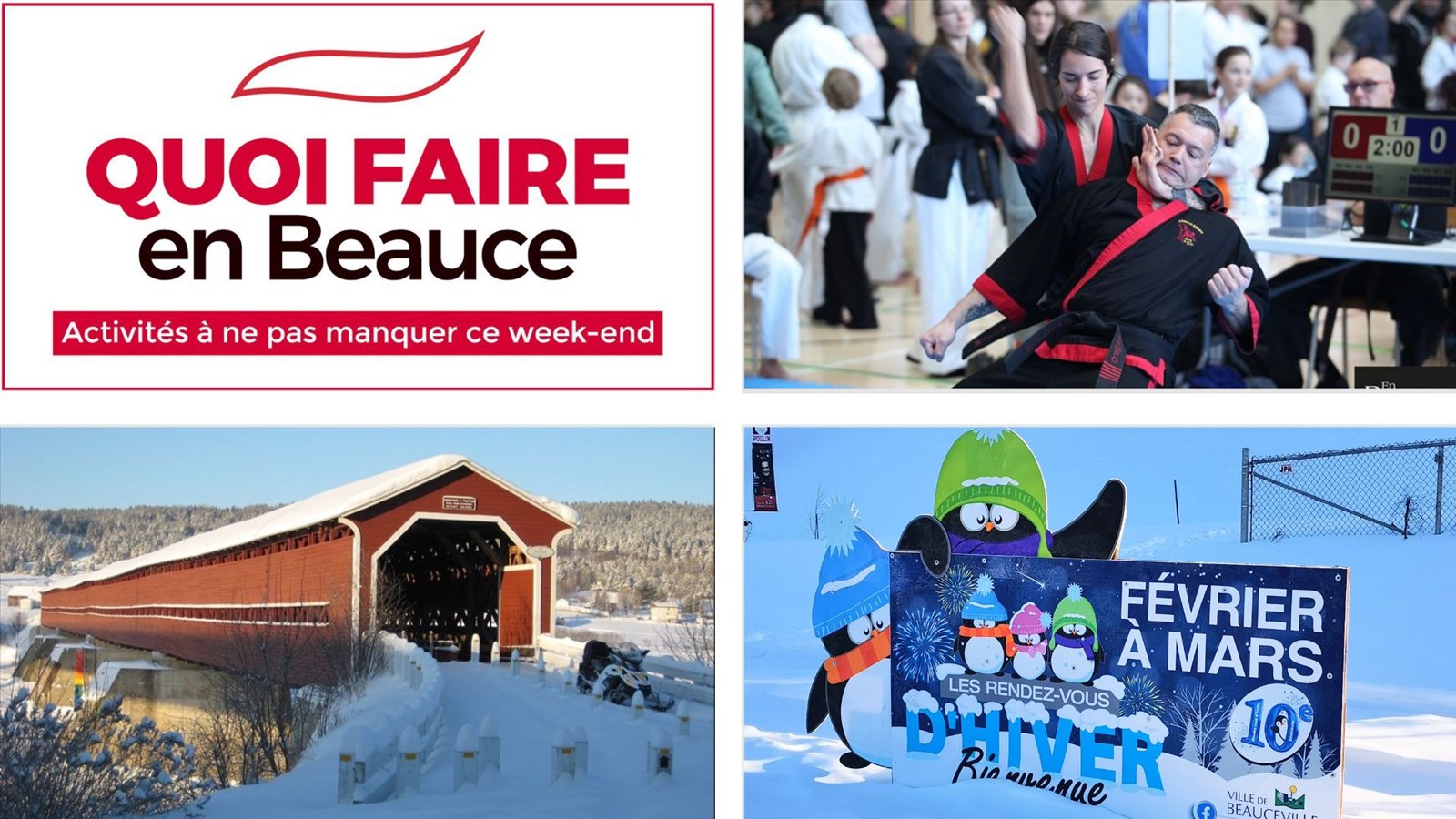 Quoi faire en Beauce du 20 au 22 février?