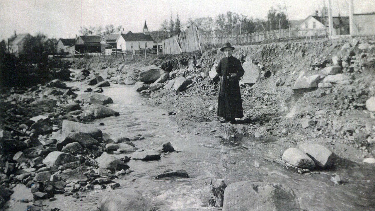 Le ruisseau Jérôme dans l'ouest