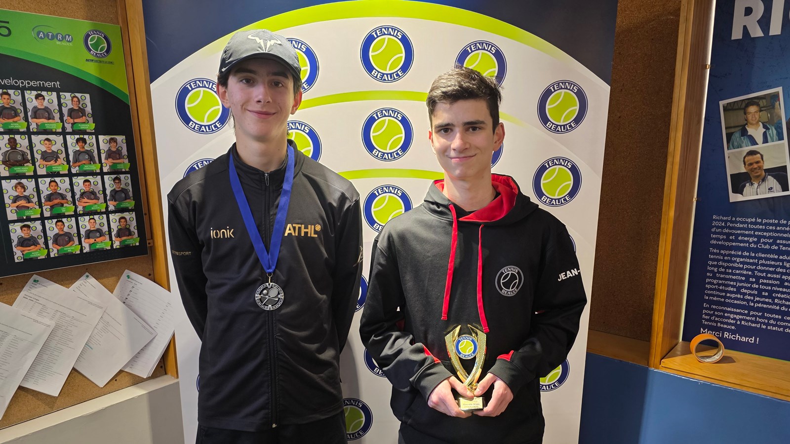 Jean-Pascal Giroux remporte un tournoi organisé par Tennis Beauce