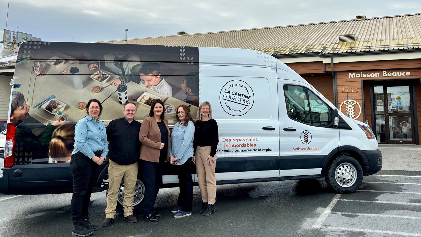 Une nouvelle fourgonnette pour Moisson Beauce