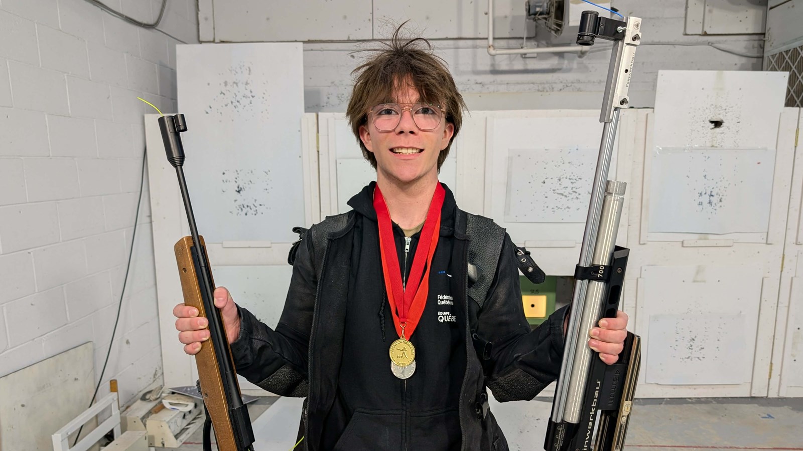 Hugo Pelletier remporte les honneurs au Championnat junior de tir 