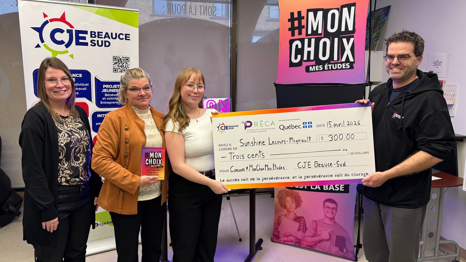 Le Baril Grill récompensé pour son soutien aux étudiants