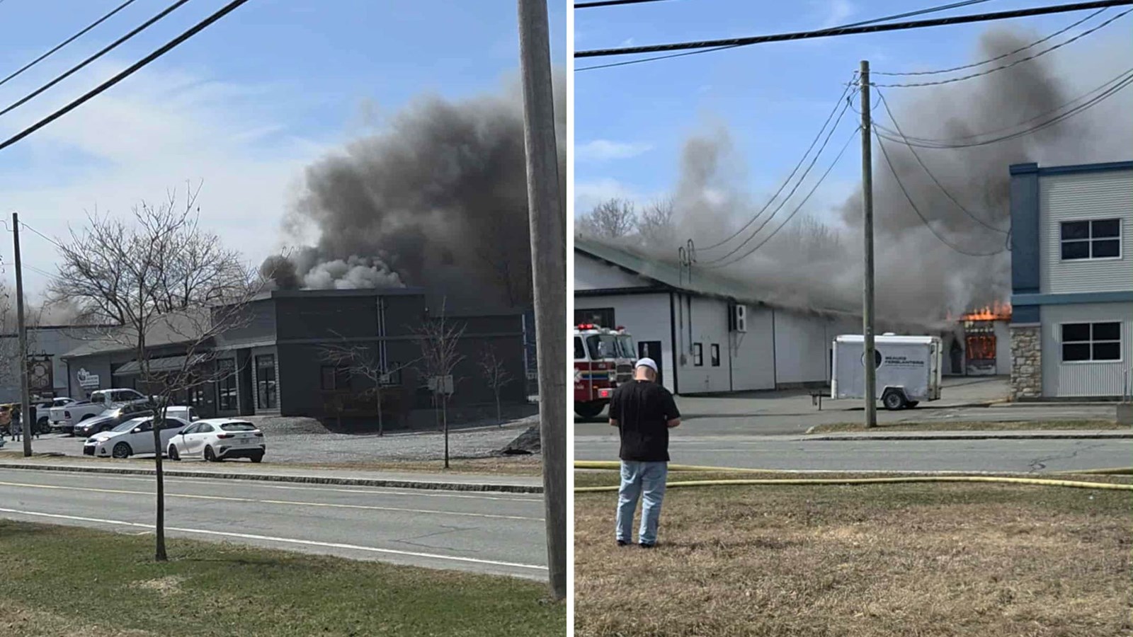 Un incendie détruit une partie de l’entreprise S.S. Propane à Sainte-Marie
