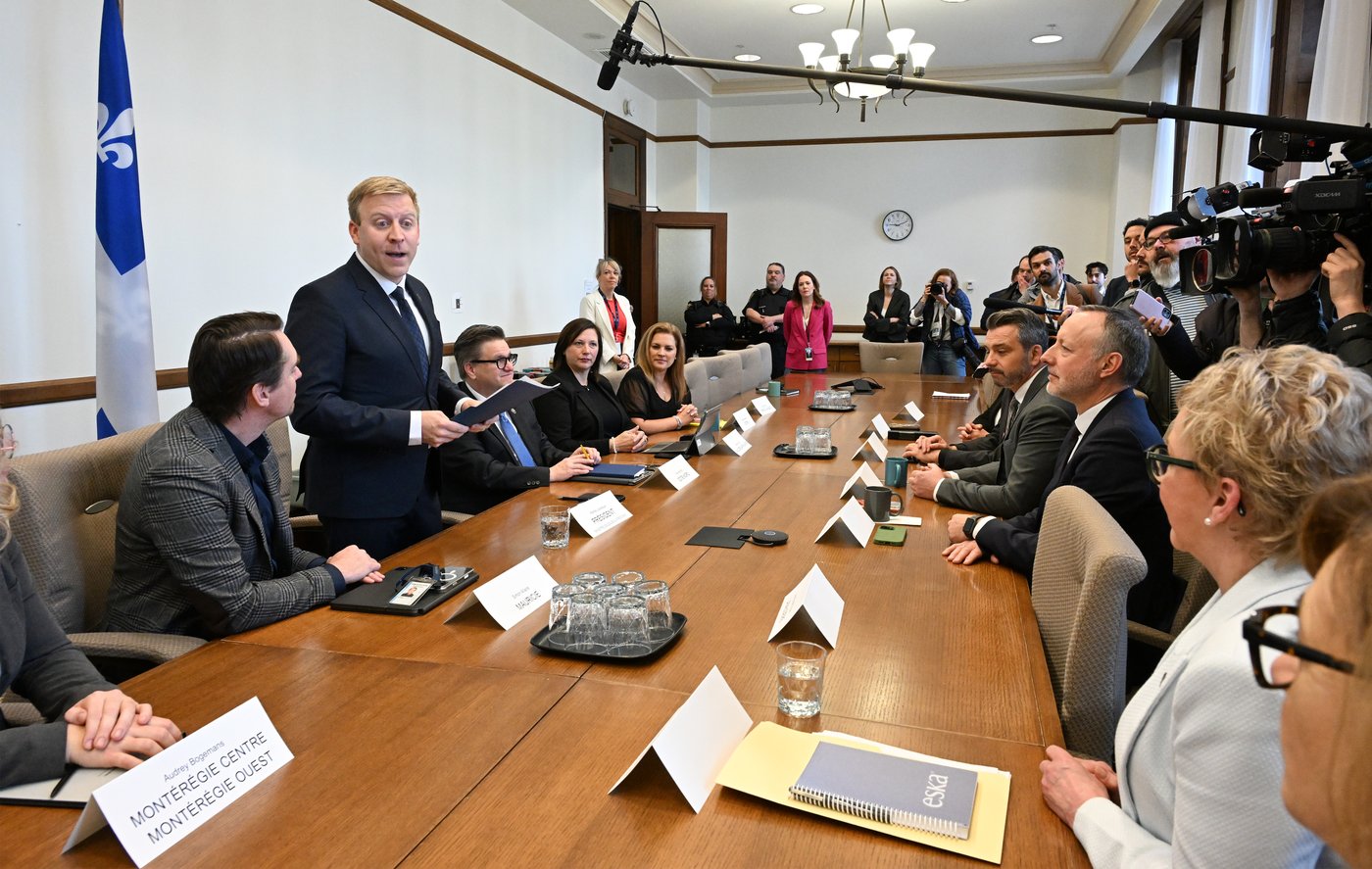 Le ministre Mathieu Lévesque présente son Conseil des régions