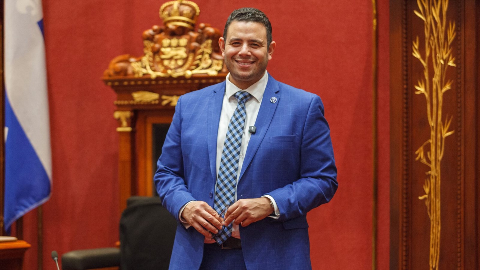 Le ministre Samuel Poulin au déjeuner-conférence de l’AQDA