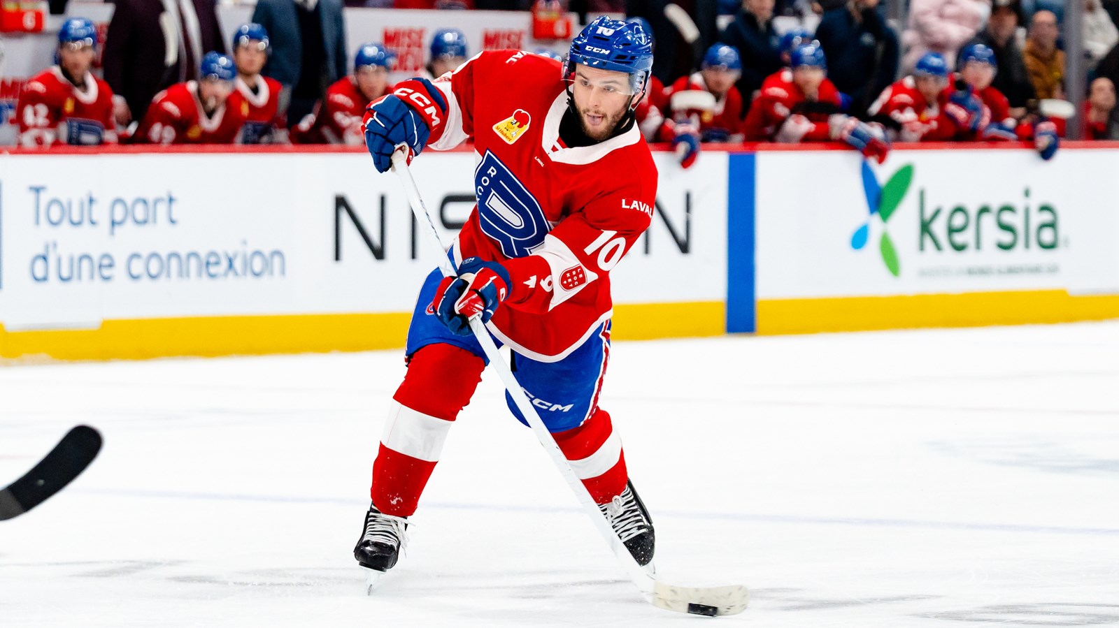 Joshua Roy marque et le Rocket prend les devants en séries