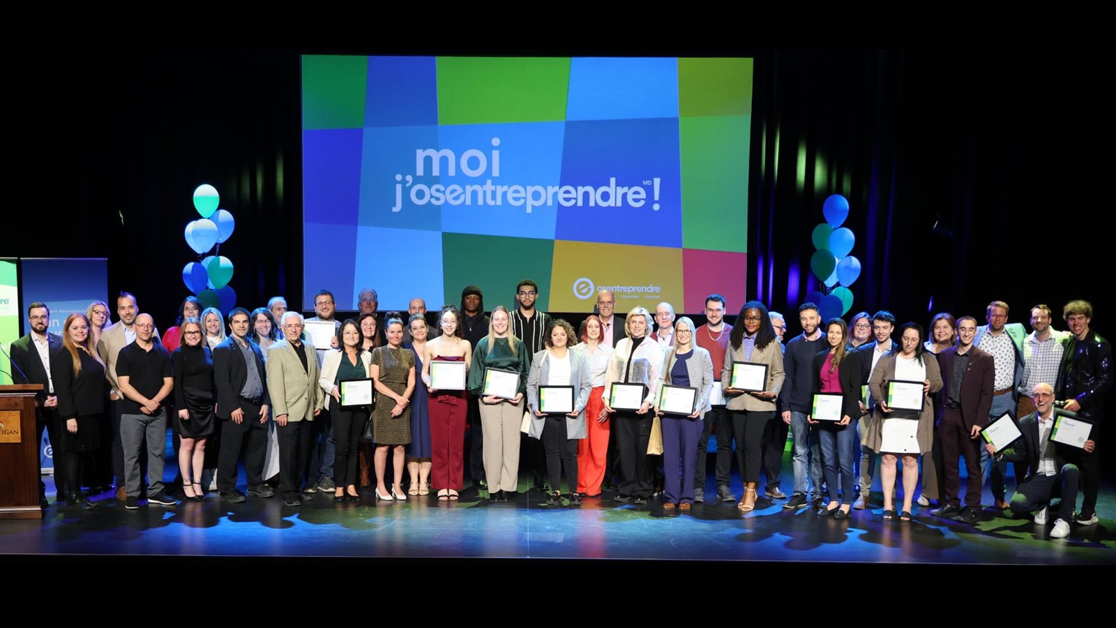 Dévoilement des lauréats du 28e Défi OSEntreprendre Chaudière-Appalaches