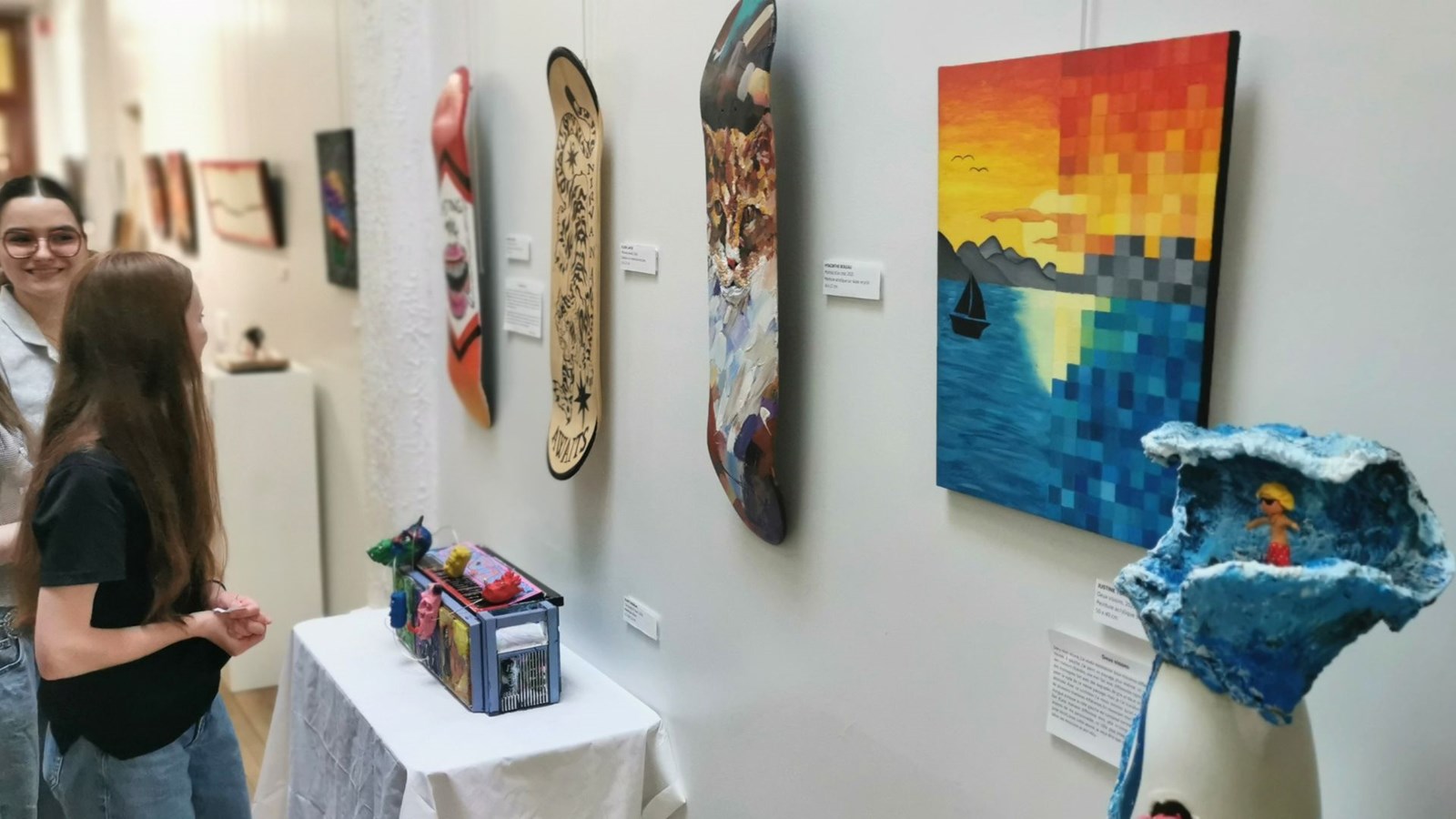 Création artistique: un tout premier vernissage des plus réussis