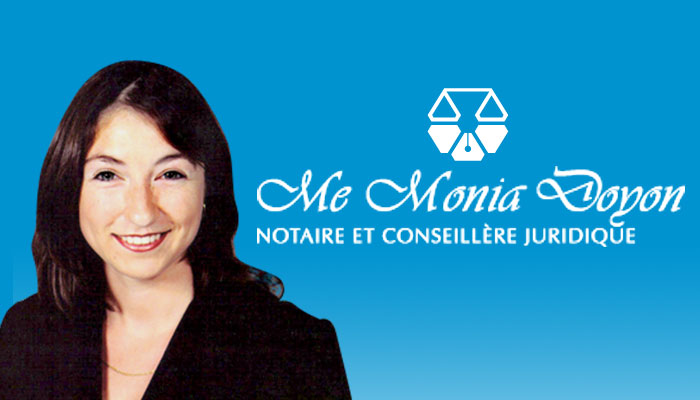 Me Monia Doyon, notaire
