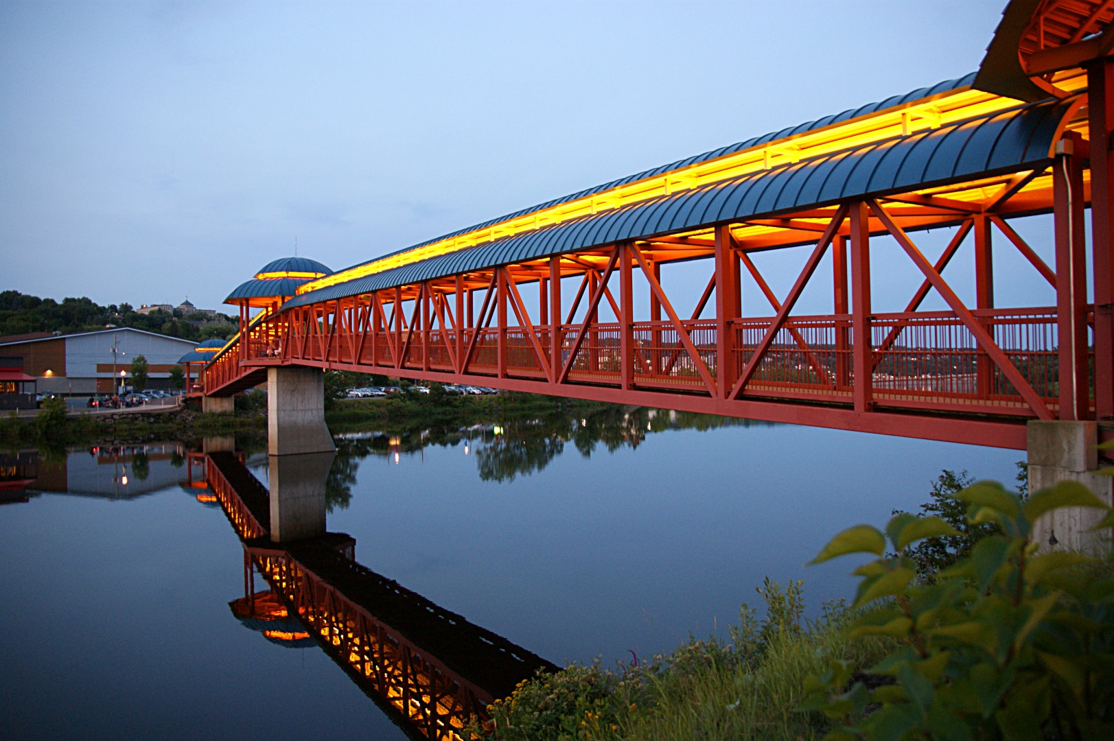 Passerelle de l'île Pozer