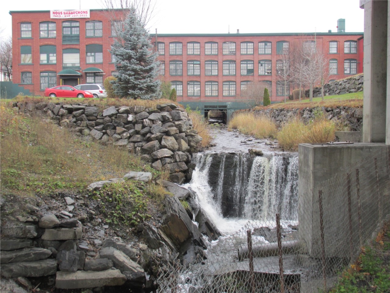 Les chutes de l'Ardoise
