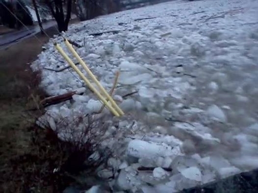 embacle Saint-Côme linière 2014