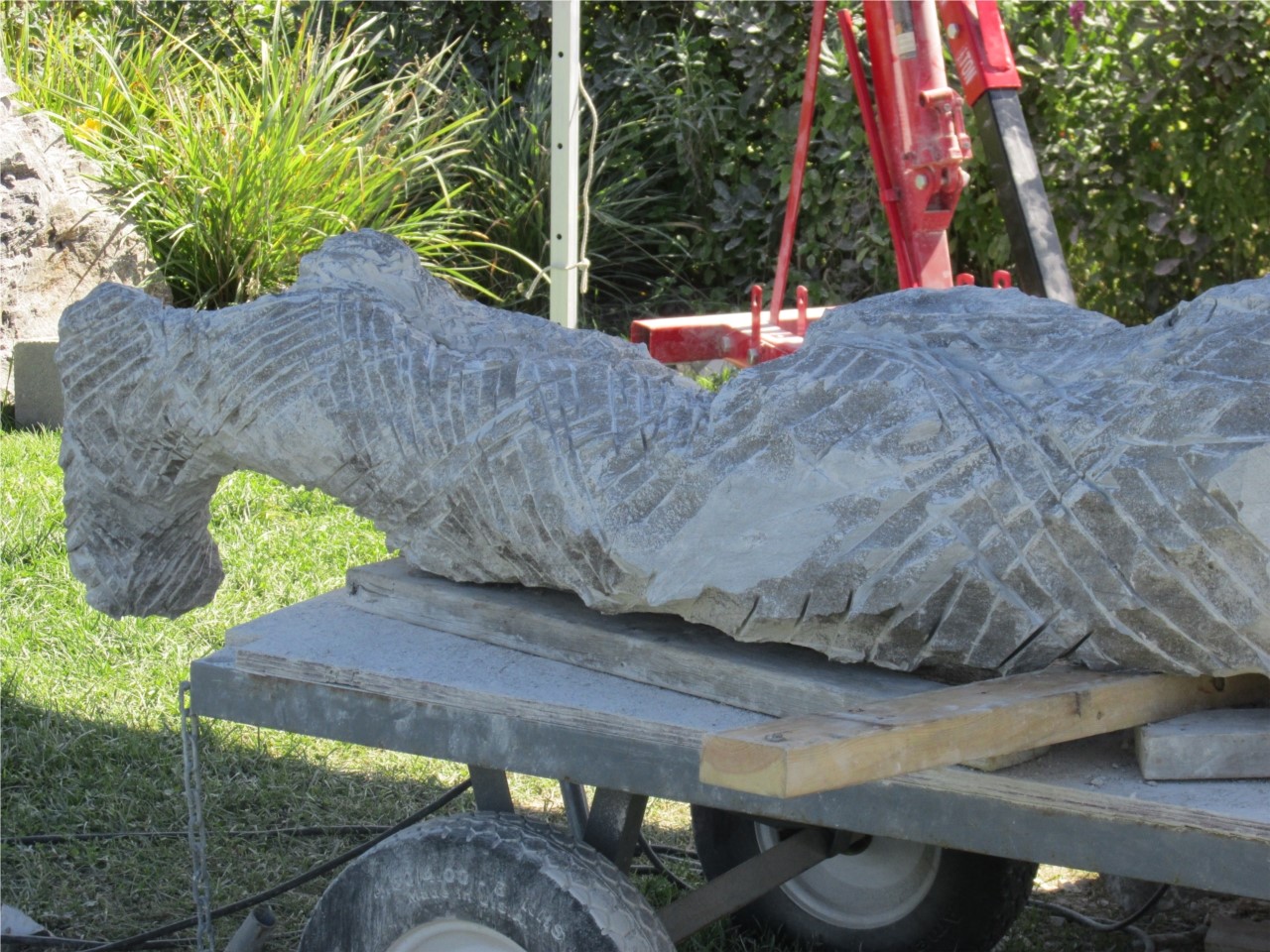 les oeuvres prennent forme