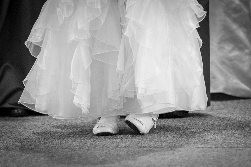 Pas ce matin, les souliers en Cuir Patins!