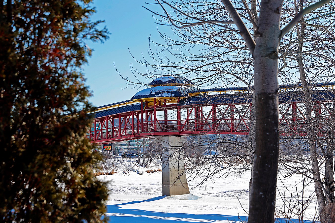 Un beau tableau hivernal,Promenade matinal