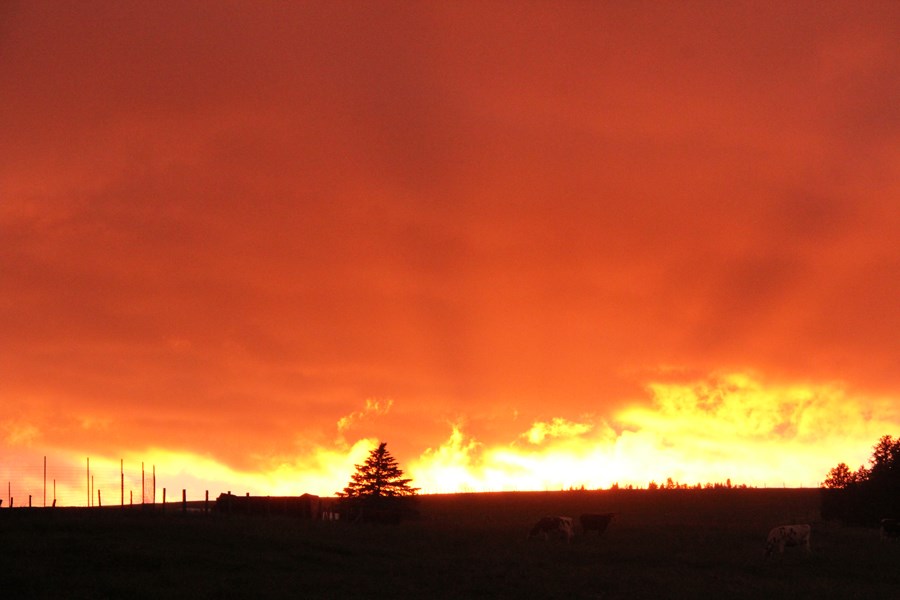 Ciel après un orage