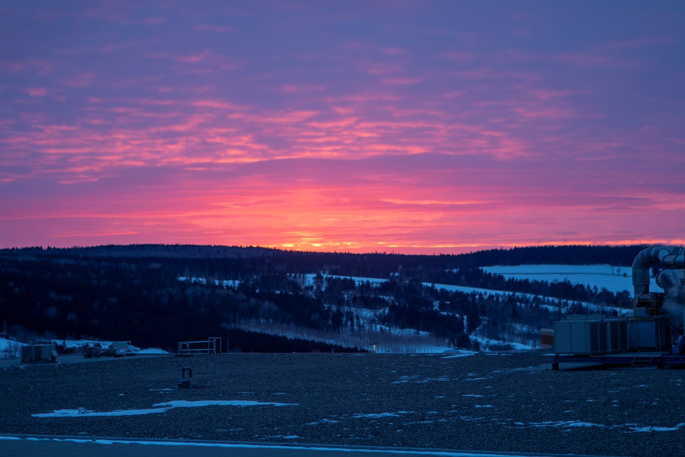 Coucher de Soleil à Beauceville
