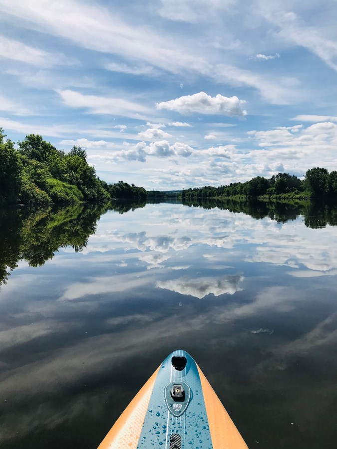 Paddle sur la rivière Chaudière 